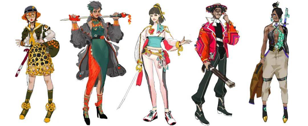 怪不得這么潮！原來是服裝設(shè)計(jì)轉(zhuǎn)原畫的設(shè)計(jì)大佬<strong></p>
<p>服裝設(shè)計(jì)
</strong>，各種時(shí)尚元素搭配拿捏到位-7.GAME:服裝設(shè)計(jì)
